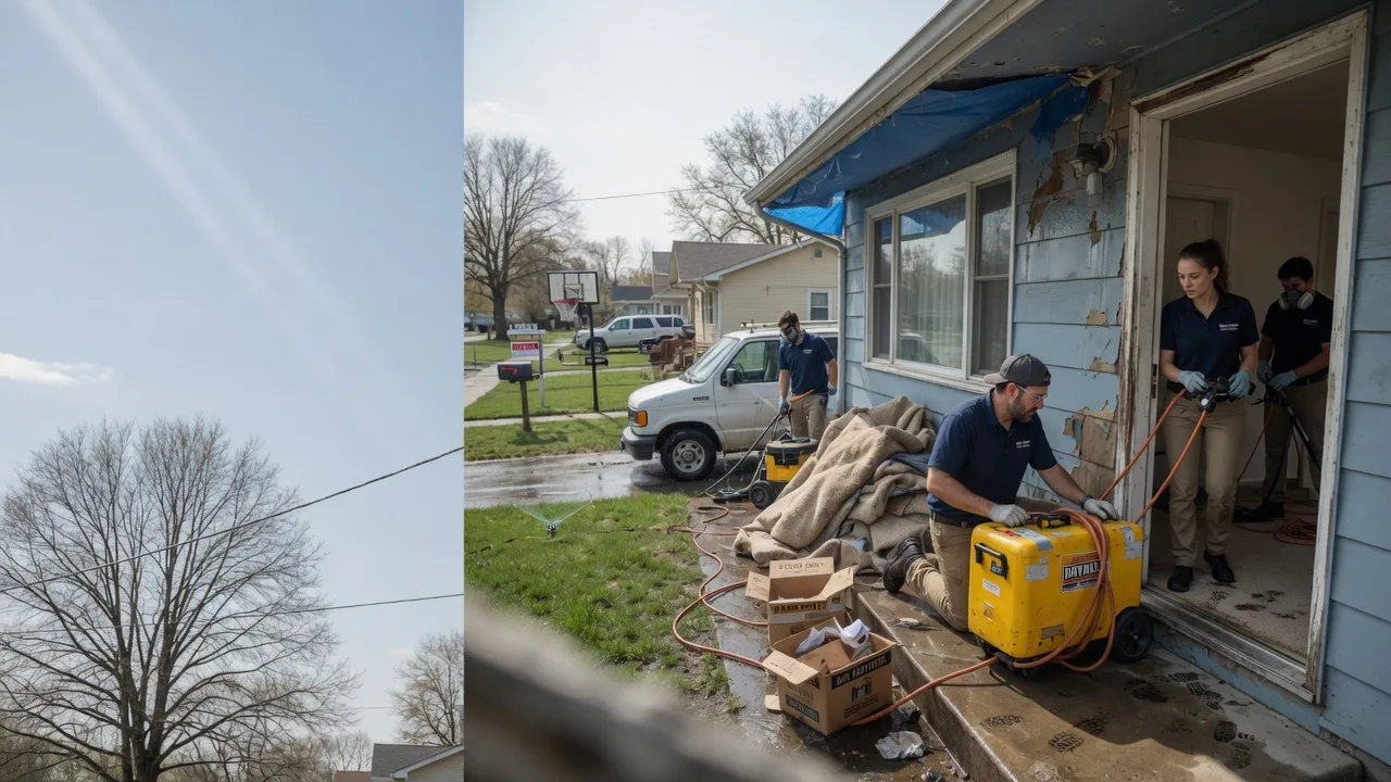 Basement Flood Cleanup in Kingston, AR near me